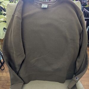 Champion Crewneck Sweatshirt in Brown